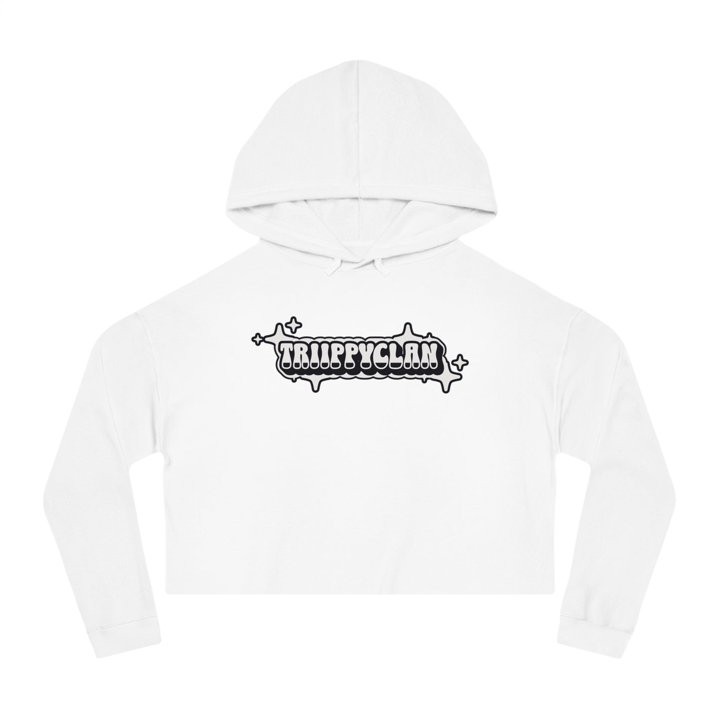 TRiiPPYCLAN Women's Cropped Hoodie