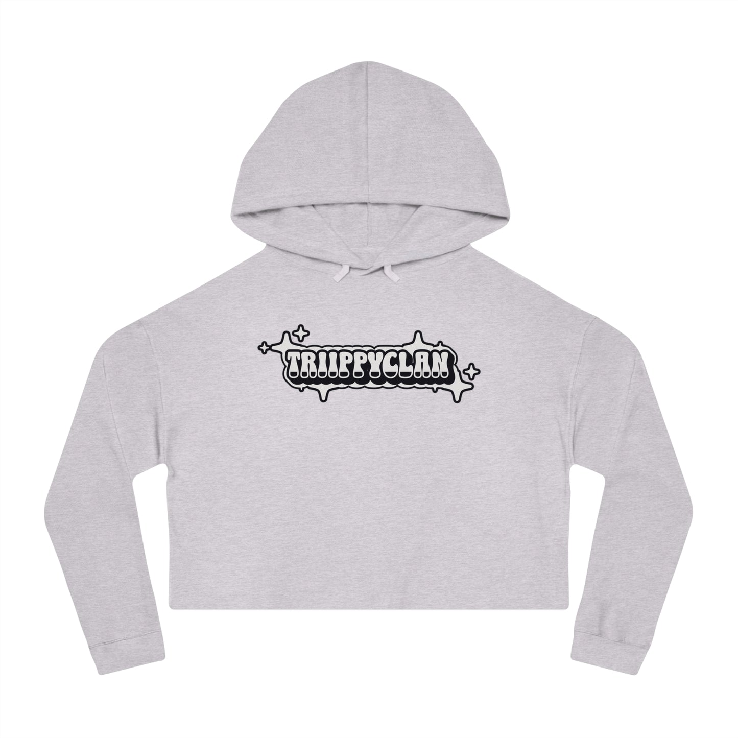 TRiiPPYCLAN Women's Cropped Hoodie