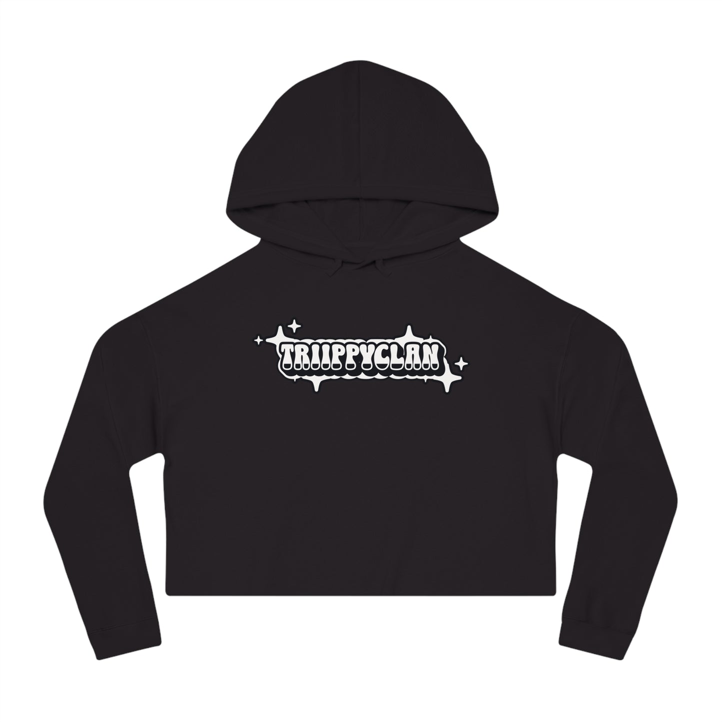 TRiiPPYCLAN Women's Cropped Hoodie