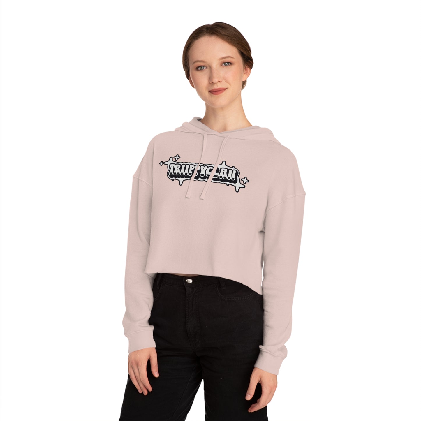 TRiiPPYCLAN Women's Cropped Hoodie