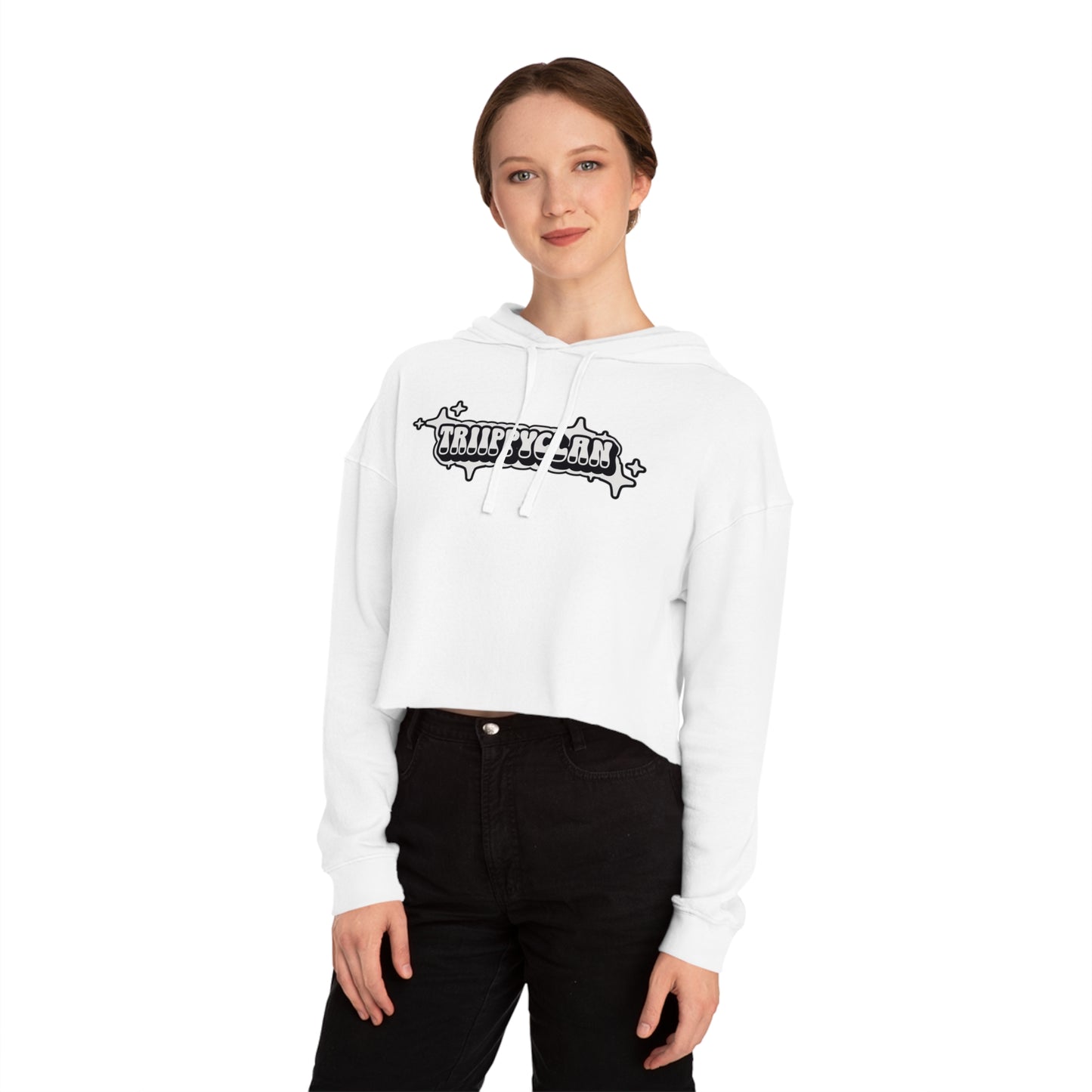 TRiiPPYCLAN Women's Cropped Hoodie